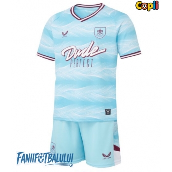 Burnley Echipament de Fotbal Replică 2025-26 Copii Deplasare (+ Șorturi)